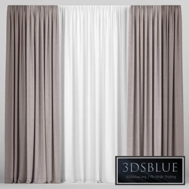 DECORATION – CURTAIN – 3DSKY Models – 2658