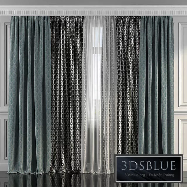 DECORATION – CURTAIN – 3DSKY Models – 2664