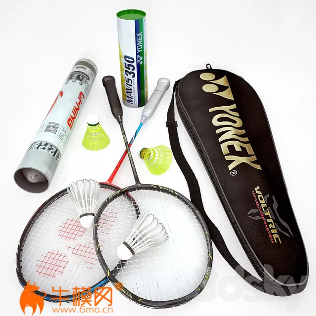 Badminton set (max 2011 Vray, obj) – 1076 Badminton set (max 2011 Vray, obj) – 1076