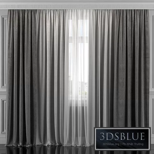 DECORATION – CURTAIN – 3DSKY Models – 2665