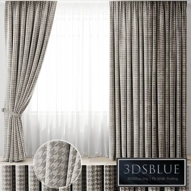 DECORATION – CURTAIN – 3DSKY Models – 2668