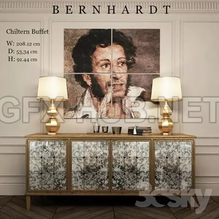 BERNHARDT Chiltern Buffet – 1154 BERNHARDT Chiltern Buffet – 1154
