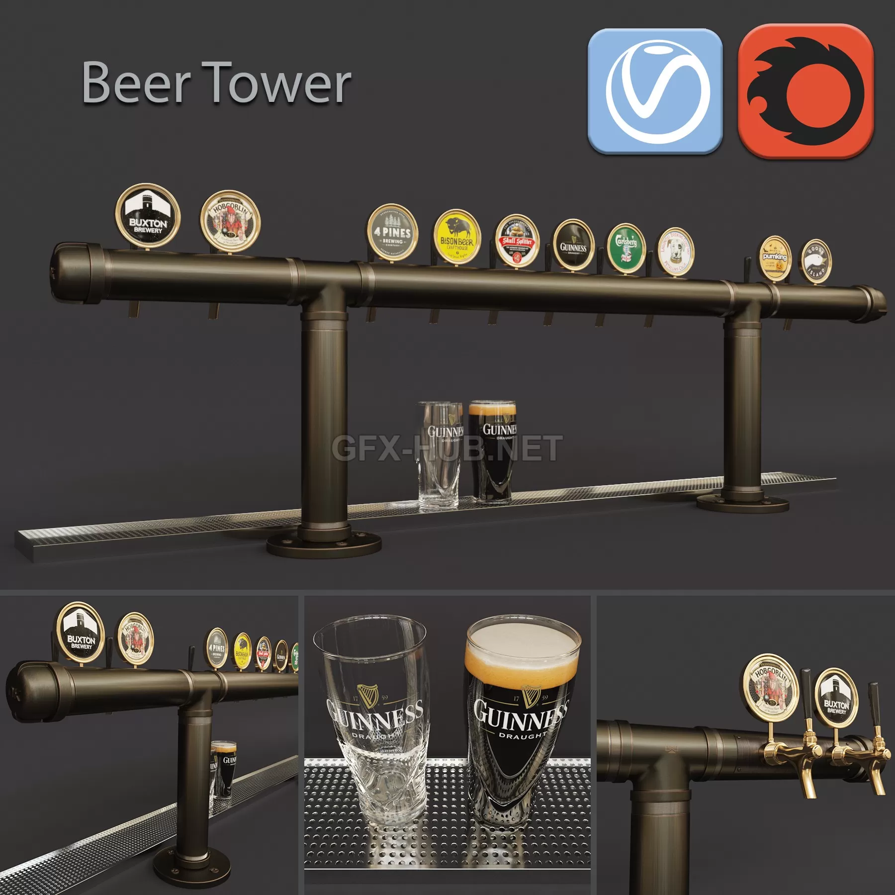 Big Beer Tower – 1162 Big Beer Tower – 1162