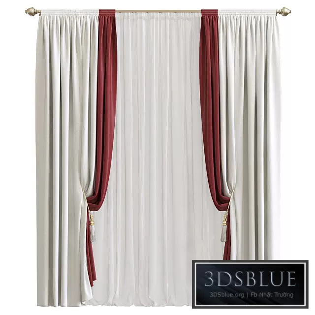 DECORATION – CURTAIN – 3DSKY Models – 2676
