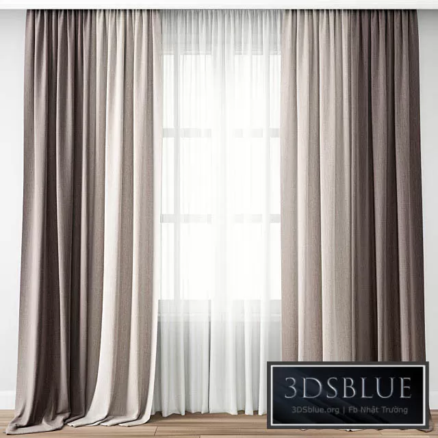 DECORATION – CURTAIN – 3DSKY Models – 2677