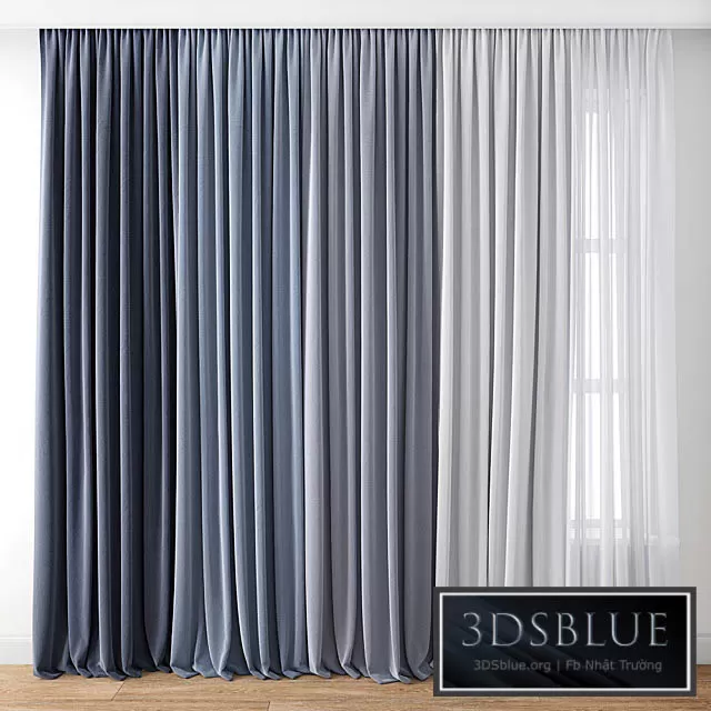 DECORATION – CURTAIN – 3DSKY Models – 2678