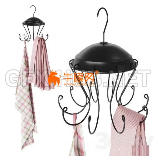 BORSTAD Hanger with hooks – 1225 BORSTAD Hanger with hooks – 1225