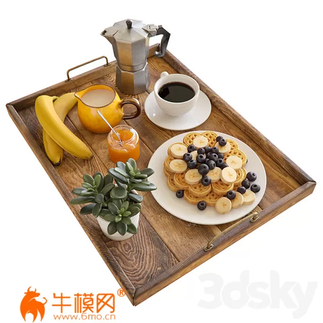 Breakfast with bananas (max 2011) – 1250