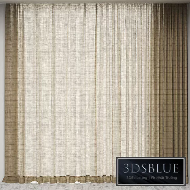 DECORATION – CURTAIN – 3DSKY Models – 2682