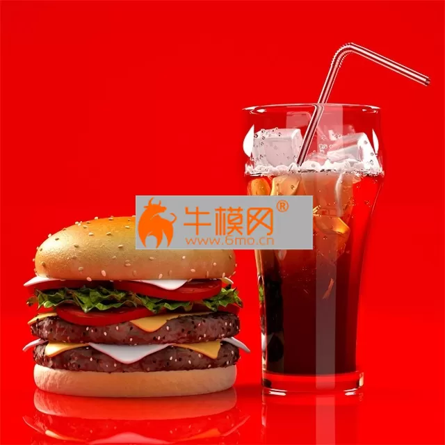 BURGER with SOFT DINKS – 1271