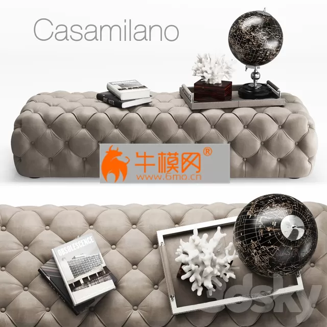 Casamilano Hyatt Ottoman 160 – 1338