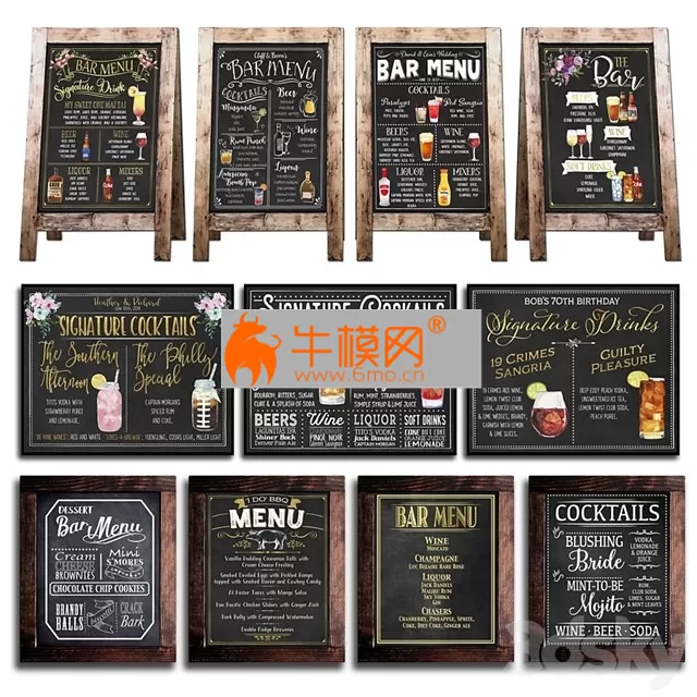Chalkboard for cafe 2 – 1374