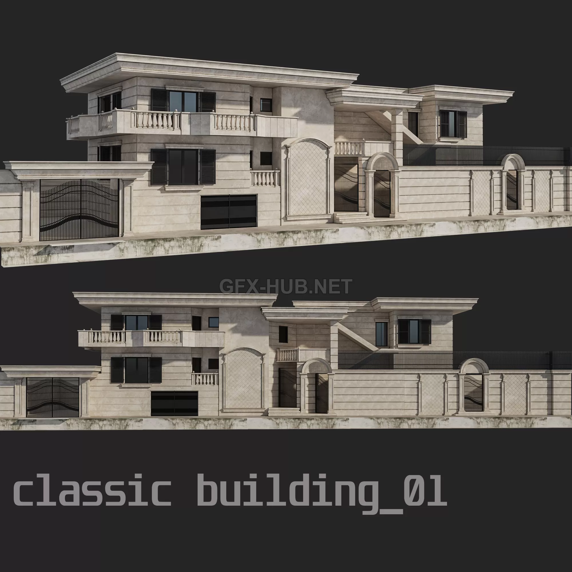 Classic building 01 – 1436 Classic building 01 – 1436