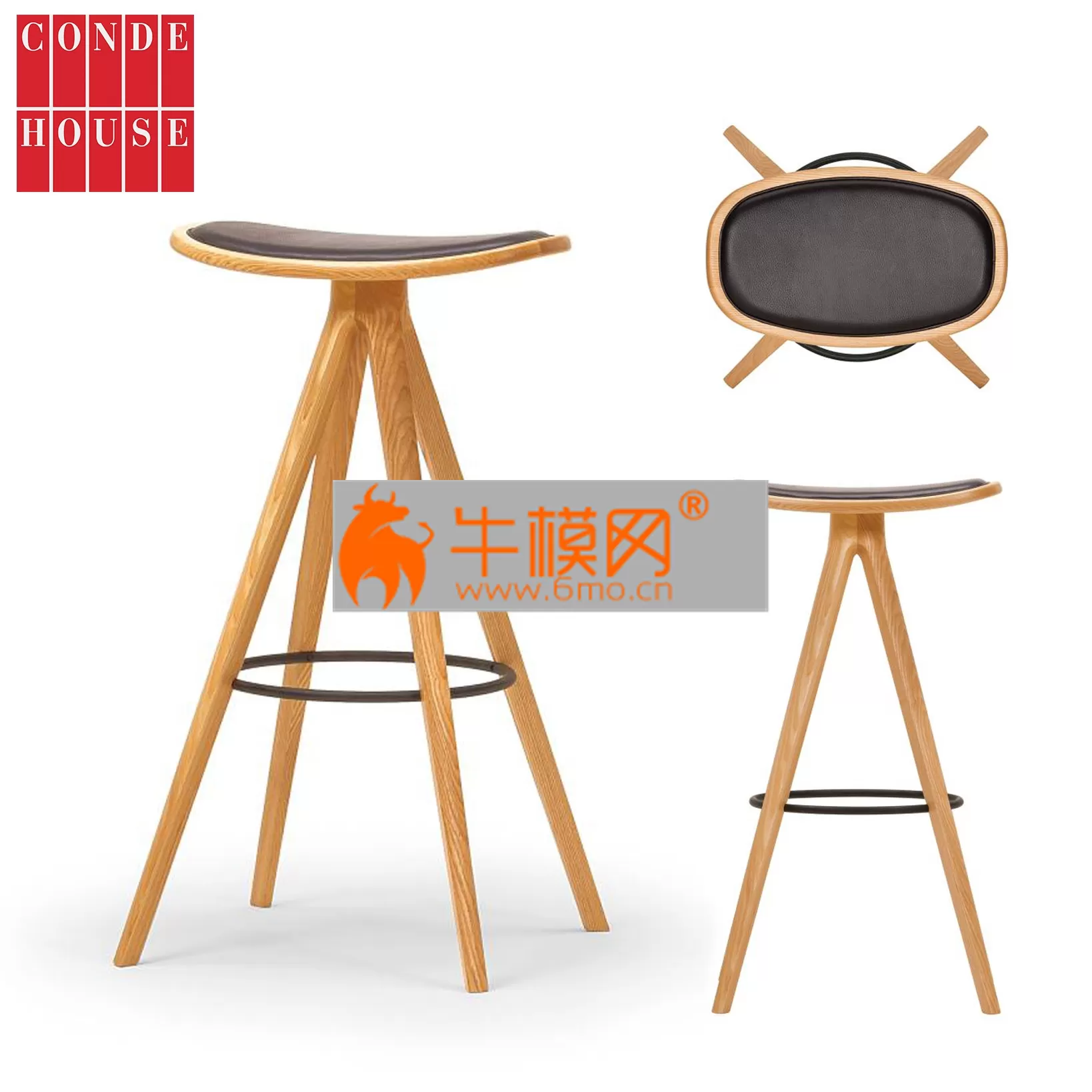 Conde house BCTD High Stool – 1506