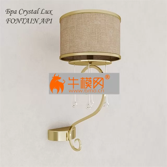 Crystal Lux FONTAIN AP1 – 1554 Crystal Lux FONTAIN AP1 – 1554