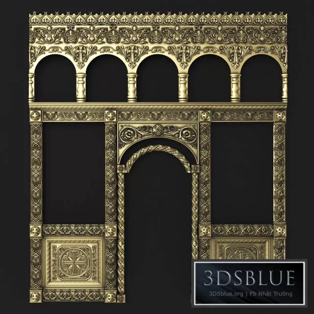 DECORATION – DECORATIVE PLASTER – 3DSKY Models – 2729