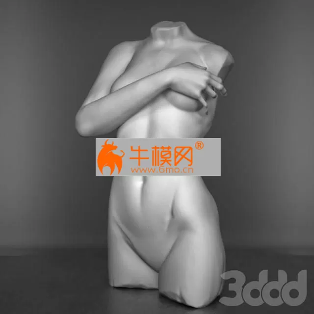 Female figure torso – 1745