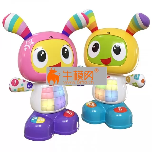 Fisher-price Bibo And Bibel – 1775 Fisher-price Bibo And Bibel – 1775