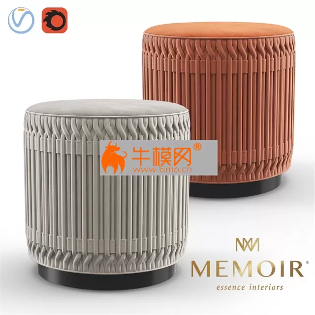 FLAME Ottoman – 1777 FLAME Ottoman – 1777