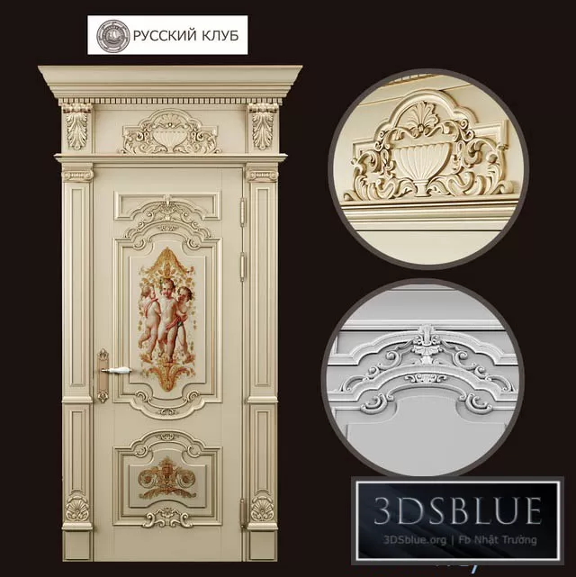 DECORATION – DECORATIVE PLASTER – 3DSKY Models – 2736