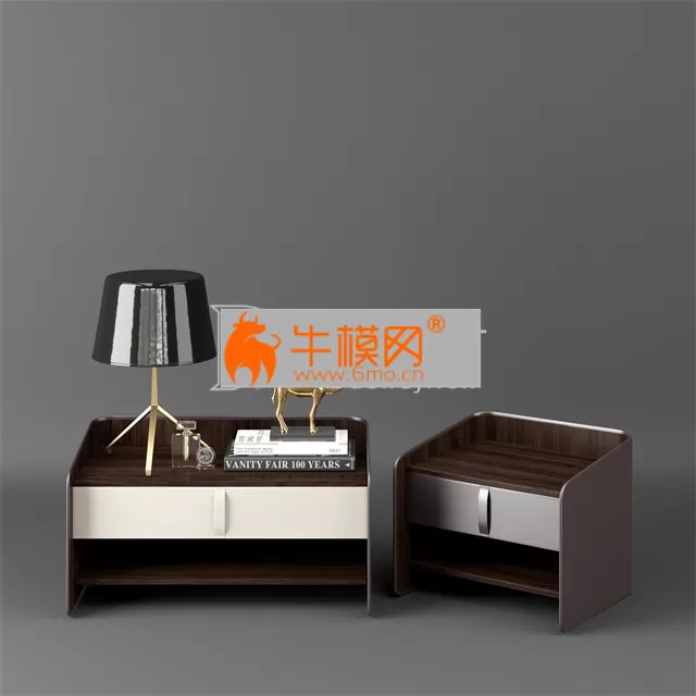 Flou Gentleman Nightstand – 1792 Flou Gentleman Nightstand – 1792