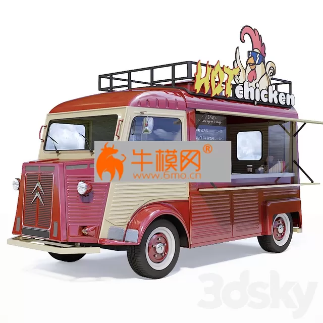 Food truck Citroen Type H – 1797 Food truck Citroen Type H – 1797
