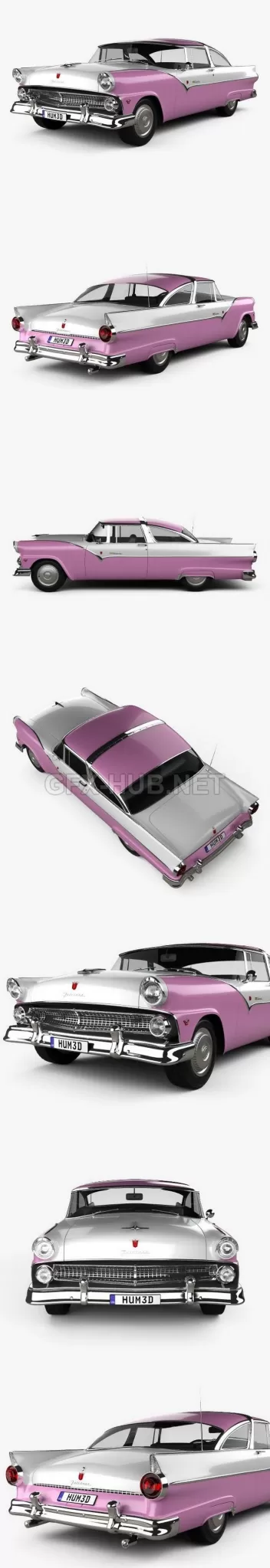 Ford Crown Victoria 1955 – 1800 Ford Crown Victoria 1955 – 1800