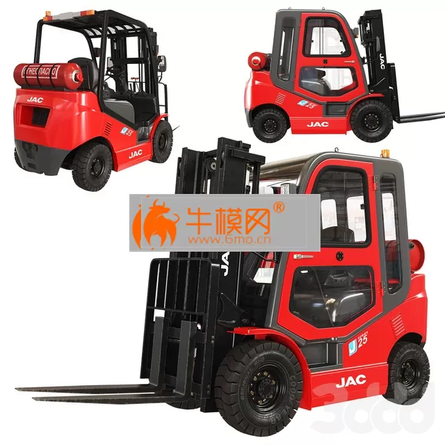 Fork lift truck JAC CPCD 25 – 1807 Fork lift truck JAC CPCD 25 – 1807