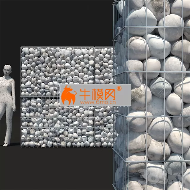 Gabion Riverstone – 1830 Gabion Riverstone – 1830