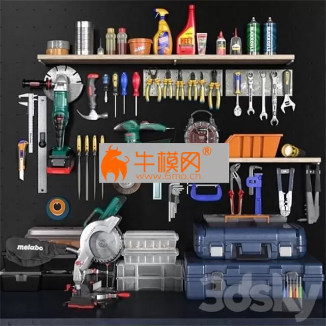 Garage tools set 2 – 1837 Garage tools set 2 – 1837