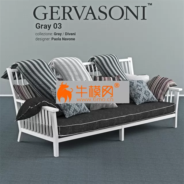 Gervasoni Gray 03 divani – 1859 Gervasoni Gray 03 divani – 1859
