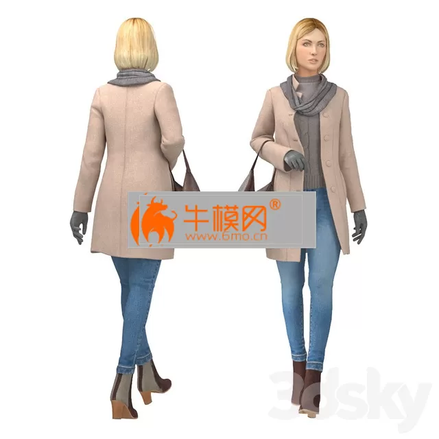 Girl in coat – 1867 Girl in coat – 1867