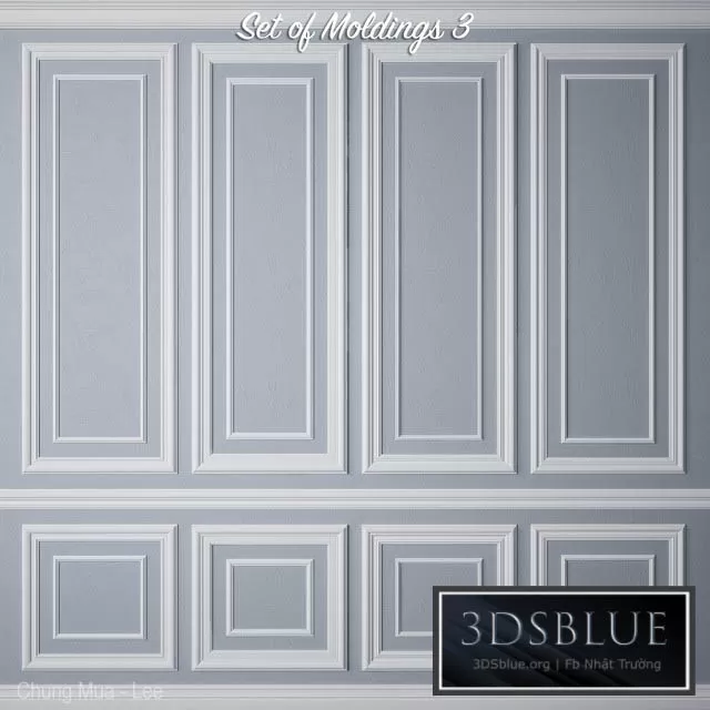 DECORATION – DECORATIVE PLASTER – 3DSKY Models – 2749