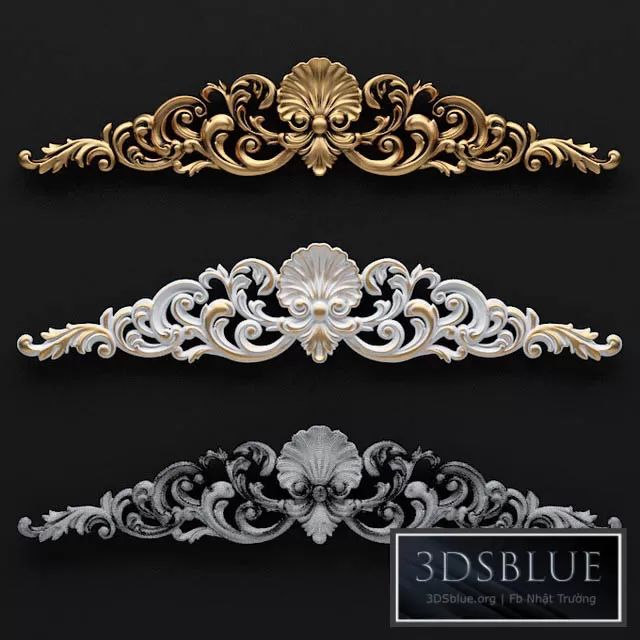 DECORATION – DECORATIVE PLASTER – 3DSKY Models – 2751