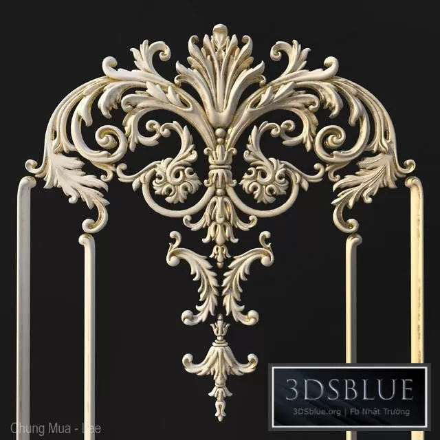 DECORATION – DECORATIVE PLASTER – 3DSKY Models – 2753