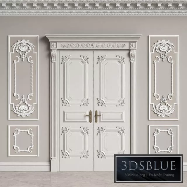 DECORATION – DECORATIVE PLASTER – 3DSKY Models – 2756