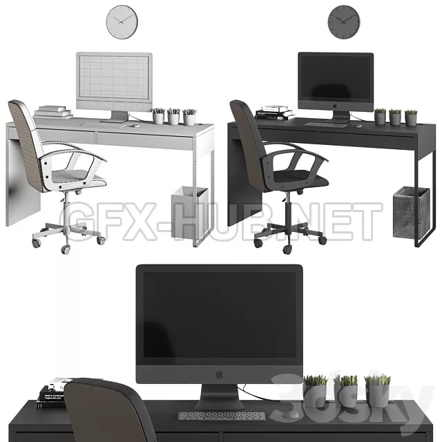 IKEA MICKE work place – 2003