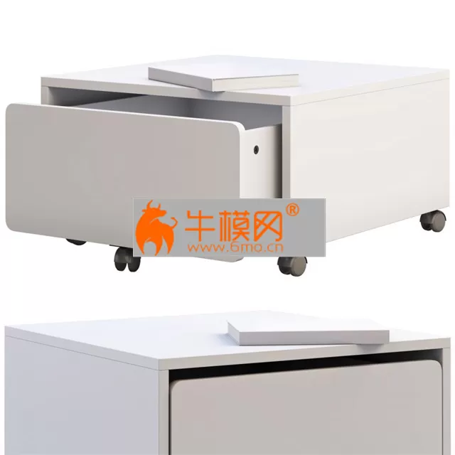 Ikea Slakt Storage Box With Casters – 2012