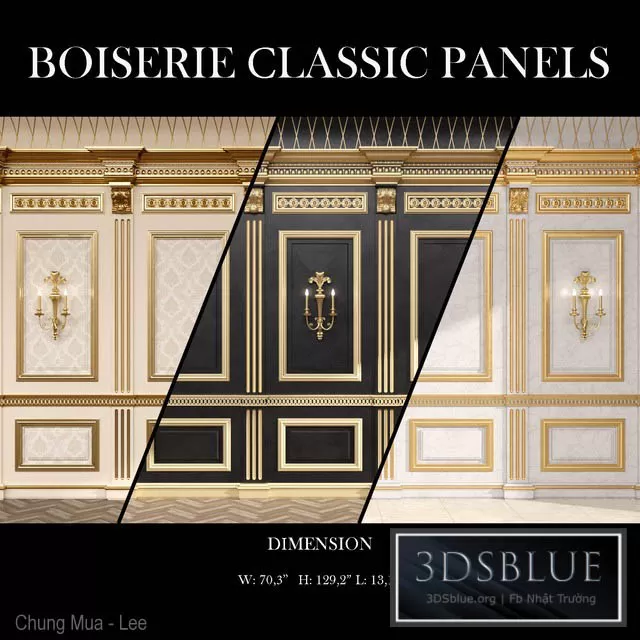 DECORATION – DECORATIVE PLASTER – 3DSKY Models – 2759