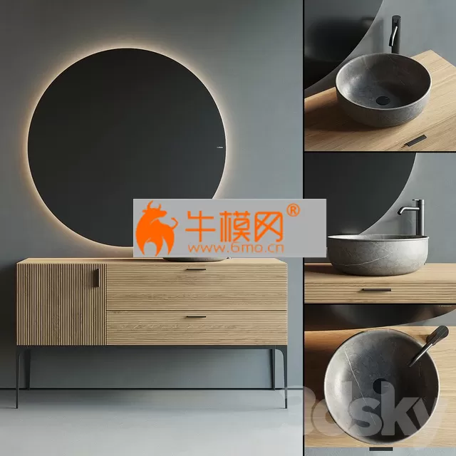 Inbani Grate 02 Vanity Unit Set 2 – 2024