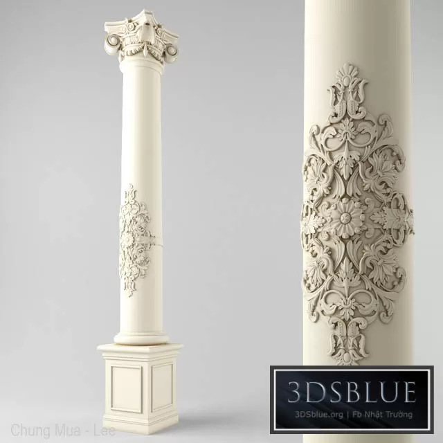 DECORATION – DECORATIVE PLASTER – 3DSKY Models – 2762