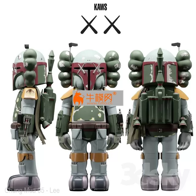KAWS Boba Fett Companion – 2088 KAWS Boba Fett Companion – 2088