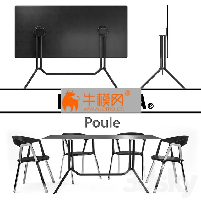 Kristalia Poule and Compas – 2104 Kristalia Poule and Compas – 2104