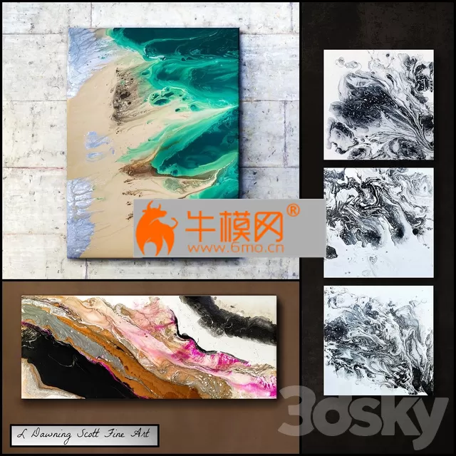 L Dawning Scott Fine Art – set 9 – 2113 L Dawning Scott Fine Art – set 9 – 2113