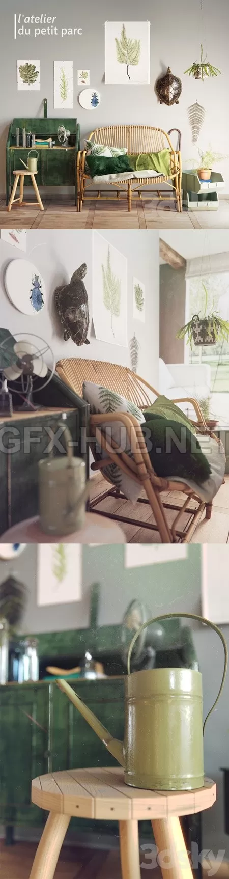 Latelier du petit parc GREEN SET – 2125 Latelier du petit parc GREEN SET – 2125