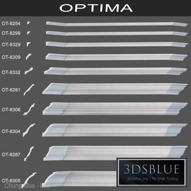 DECORATION – DECORATIVE PLASTER – 3DSKY Models – 2771