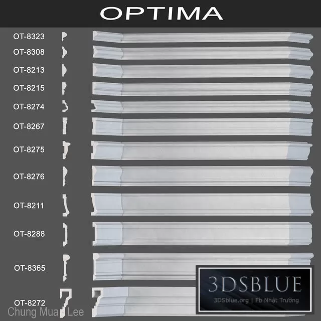 DECORATION – DECORATIVE PLASTER – 3DSKY Models – 2772