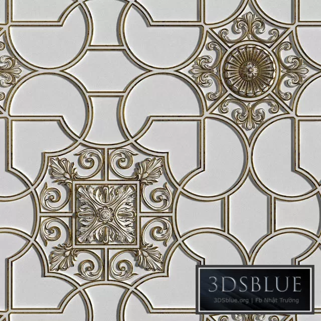 DECORATION – DECORATIVE PLASTER – 3DSKY Models – 2774