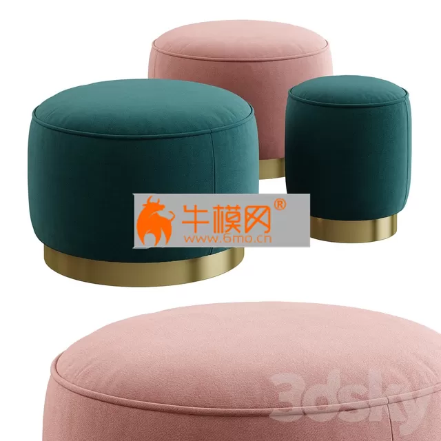 Made Hetherington Pouffe – 2201 Made Hetherington Pouffe – 2201