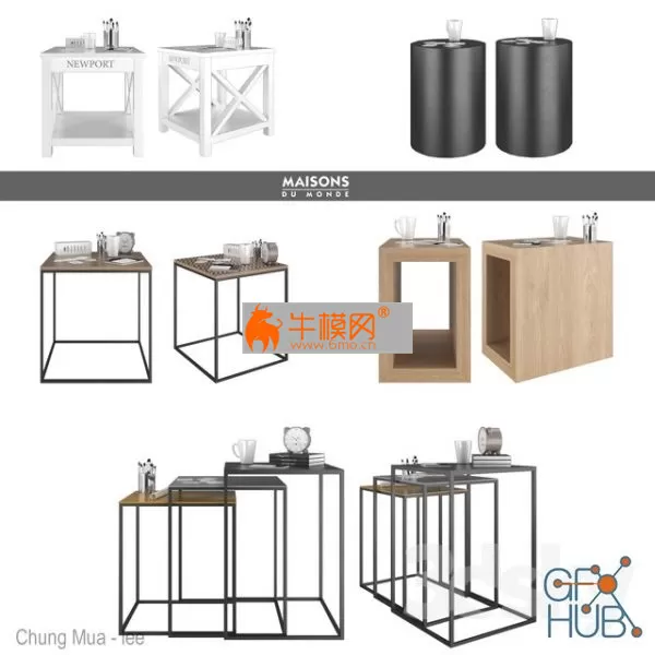 Maisons du Monde set 21 – 2216 Maisons du Monde set 21 – 2216